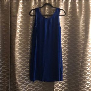 Madewell Buttonback Sundress in Blue